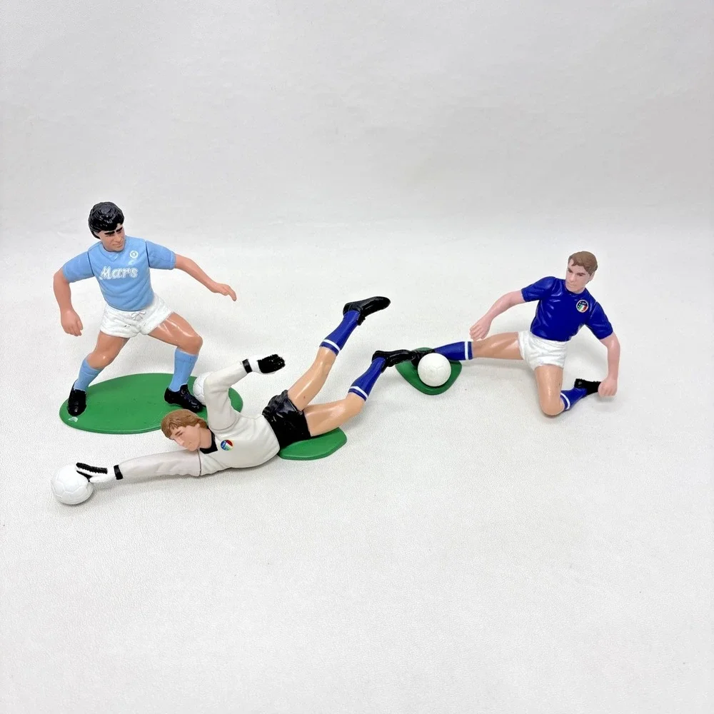 Forza‎ Campioni Lotto 6 Figures Mat Rijkaard Maradona Mancini Tonka Cake Top 80s